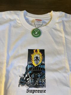 Supreme ghost best sale rider tee black