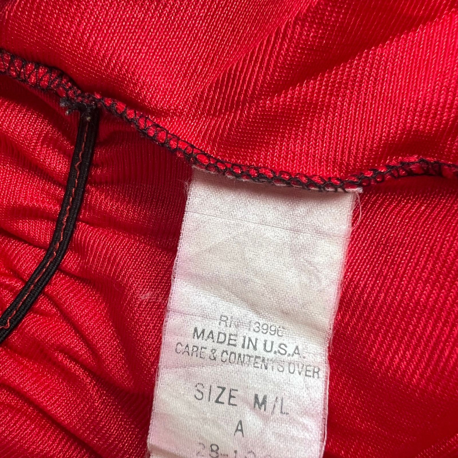Other Avon Style Vintage Red Lace Robe, M/L Size ONE SIZE - 5 Thumbnail