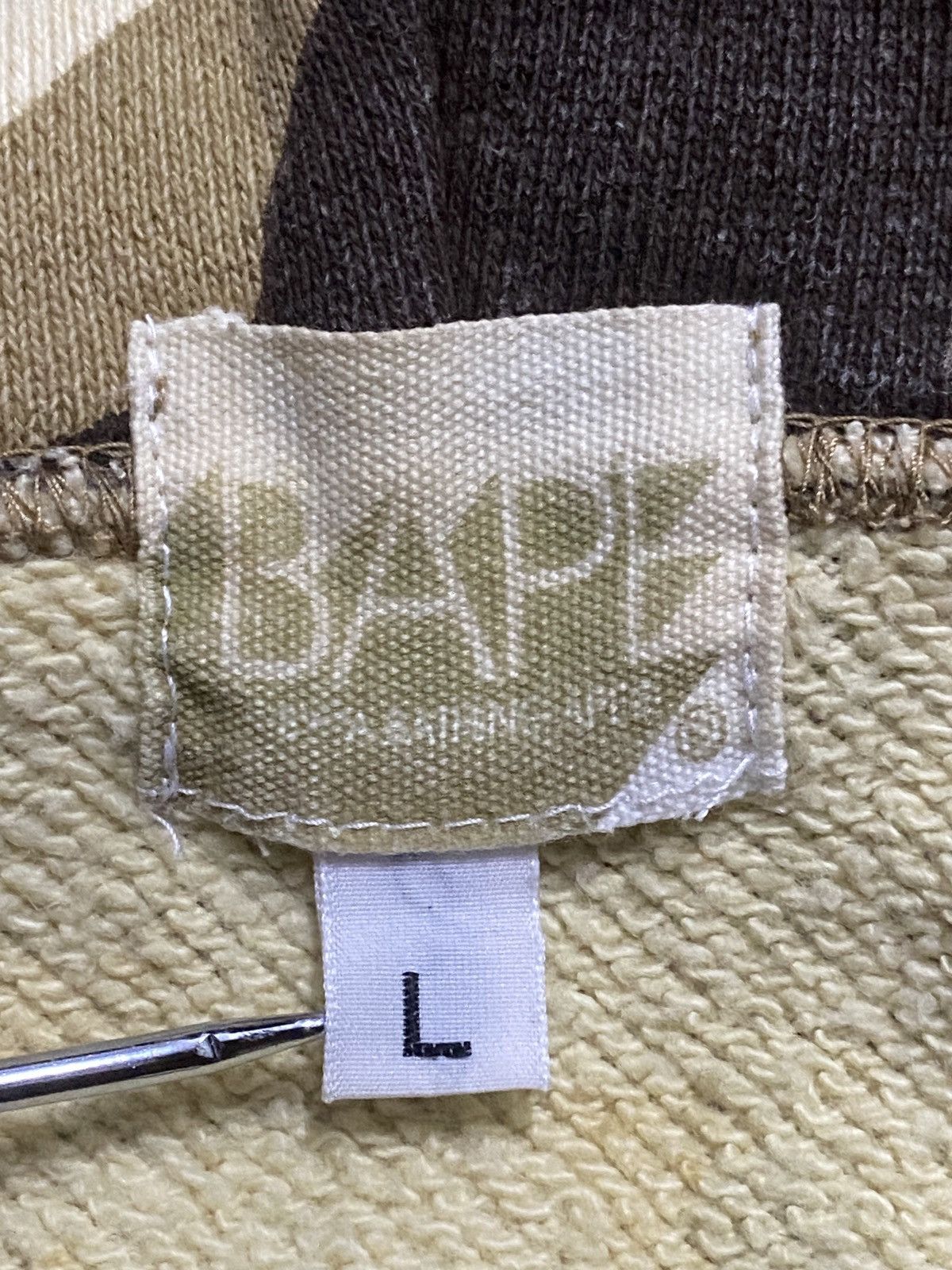 Bape NIGO ERA - BAPE VEST HOODIE ZIP UP BROWN CAMO OG TAG VINTAGE Size US L / EU 52-54 / 3 - 8 Thumbnail