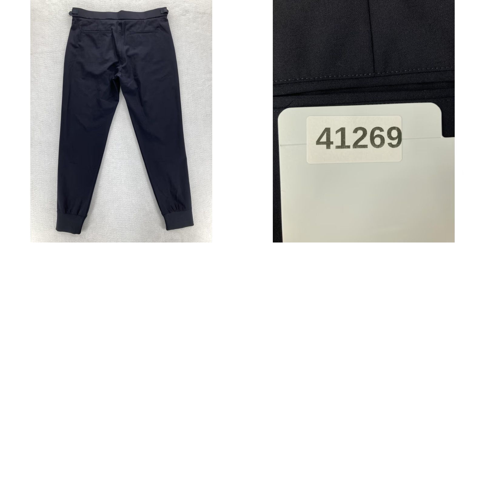 Vintage Greyson Pants Mens 36 Navy Wool Blend Jogger Cuffed Hem Side Adjusters Golf Men Size 36 Wool Navy Jogger Pants Casual Activewear Trousers Size US 36 / EU 52 - 9 Thumbnail