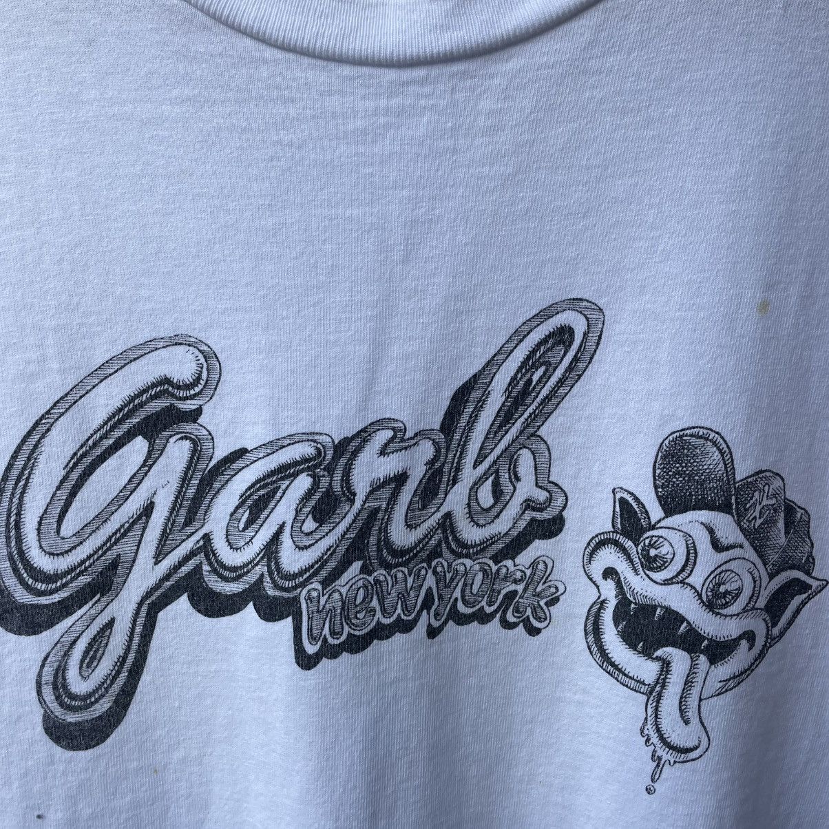 Other 🔥Vintage 90s Garb New York Big Logo Spellout Skate Tee Size US M / EU 48-50 / 2 - 5 Thumbnail