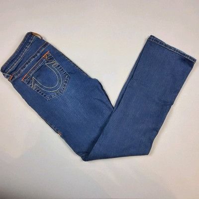 True Religion True Religion Women’s Size 33 Pants Blue Becca Jeans Size 33" - 2 Thumbnail