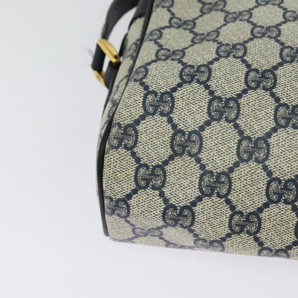 Gucci GUCCI GG Supreme Sherry Line Shoulder Bag Pvc Navy Gold 001 Size ONE SIZE - 12 Thumbnail