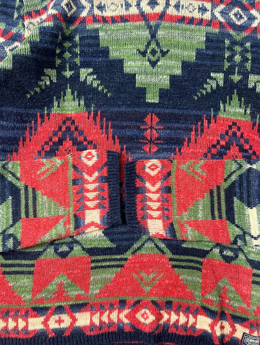 Denim & Supply Ralph Lauren DENIM & SUPPLY ralph lairen henley knitted aztec navajo Size US M / EU 48-50 / 2 - 3 Thumbnail