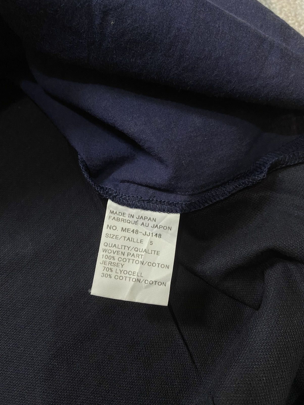 Issey Miyake Issey Miyake Hidden Button Two Tone Shirt Size US XL / EU 56 / 4 - 5 Thumbnail
