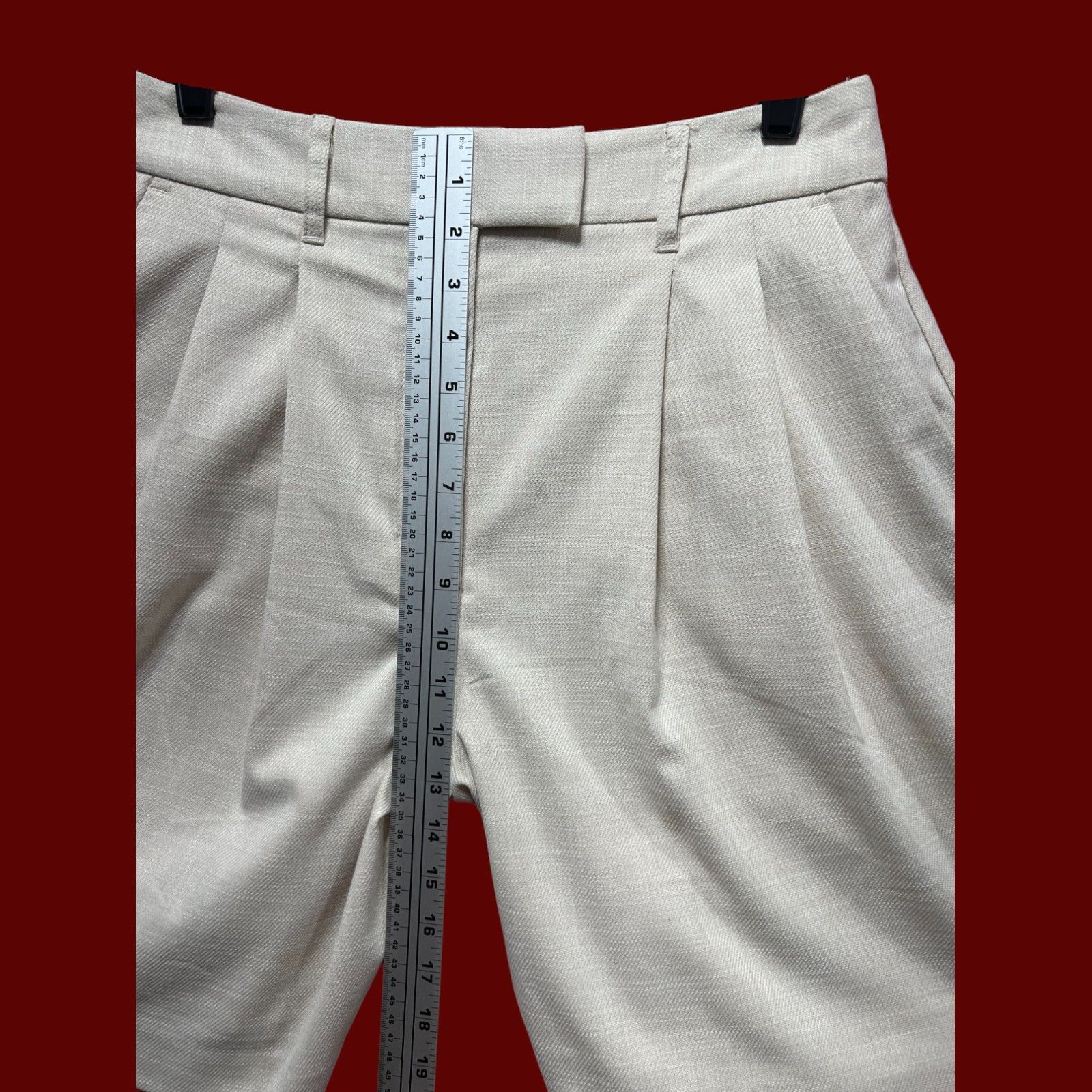 Worthington Worthington - Women's Mid-Rise 8.5" Inseam City Short - Beig Size 30" / US 8 / IT 44 - 5 Thumbnail