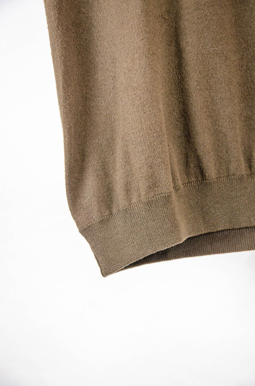 Neil Barrett Neil Barrett Chocolate Knit Sleeveless Henley Vest - Size M Size US M / EU 48-50 / 2 - 5 Thumbnail