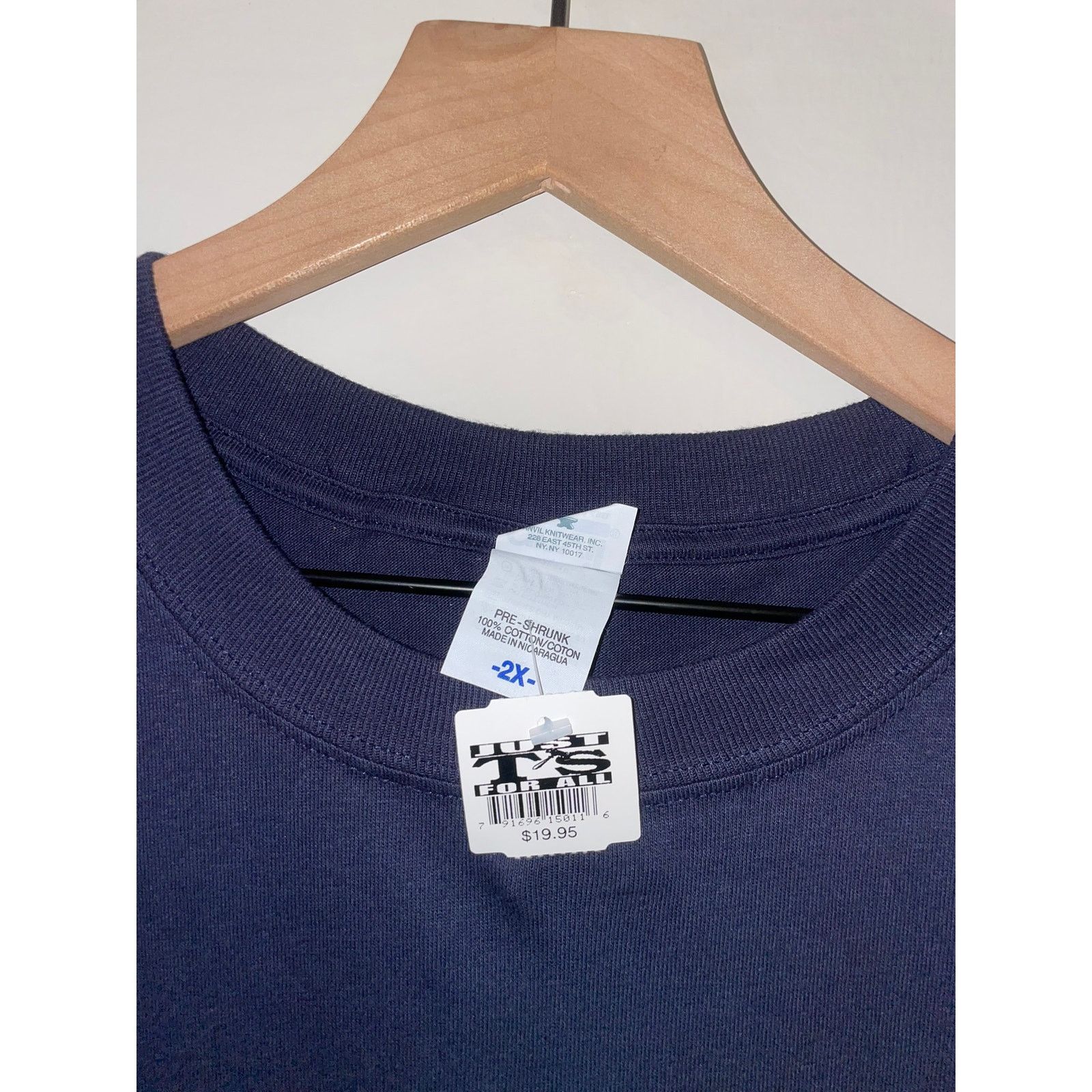 Gildan Y2K FBI Federal Booty It's Our Duty Dark Blue Joke Shirt 2XL Size US XXL / EU 58 / 5 - 5 Thumbnail