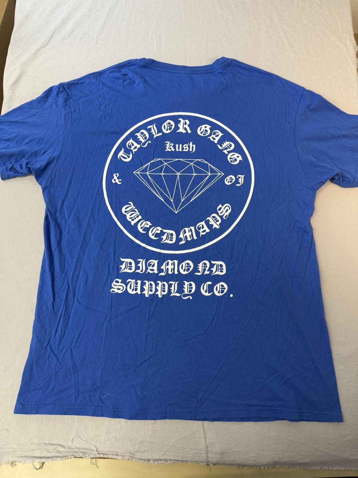 Diamond Supply Co. Diamond Supply Co x Weed Maps Tshirt Taylor Gang Kush OJ XXL Size US XXL / EU 58 / 5 - 3 Thumbnail