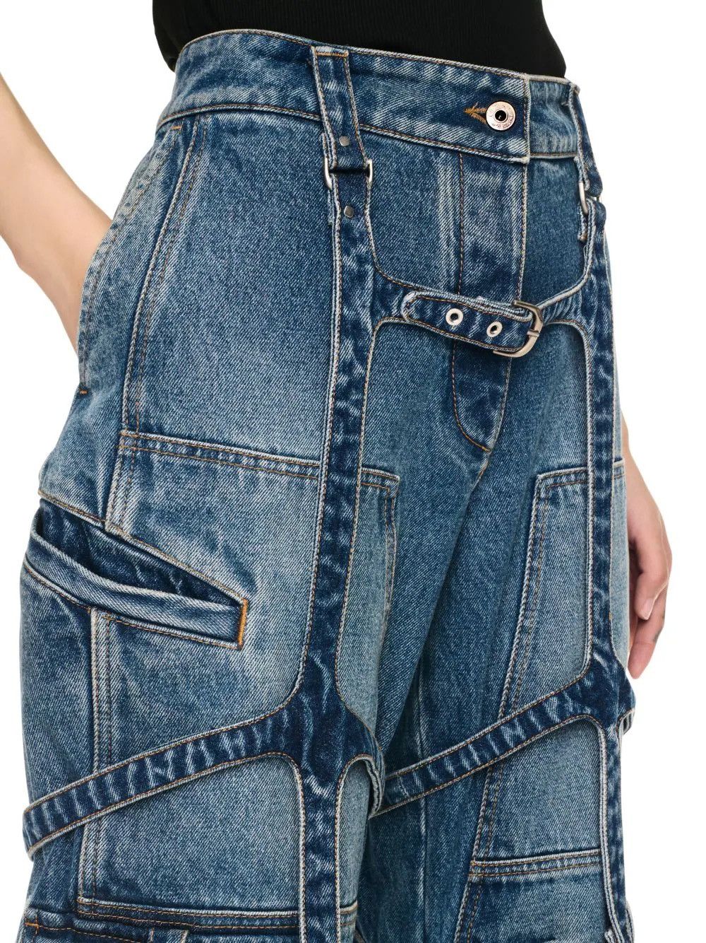 Off-White Jeans cargo oversize Size 28" / US 6 / IT 42 - 4 Thumbnail