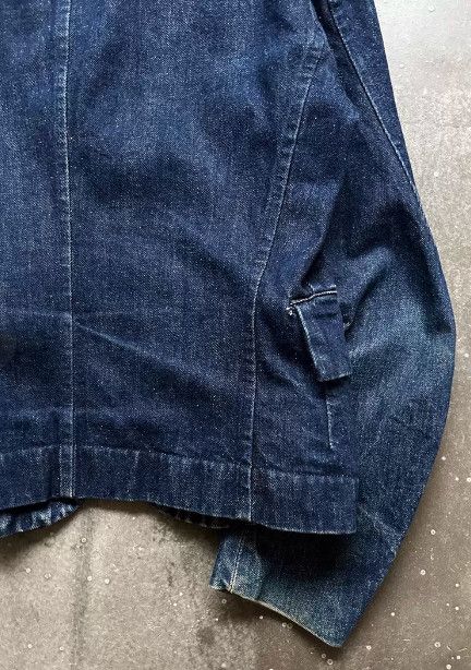 Christopher Nemeth NEMETH Curved-Sleeve Denim Jacket Size US S / EU 44-46 / 1 - 6 Thumbnail