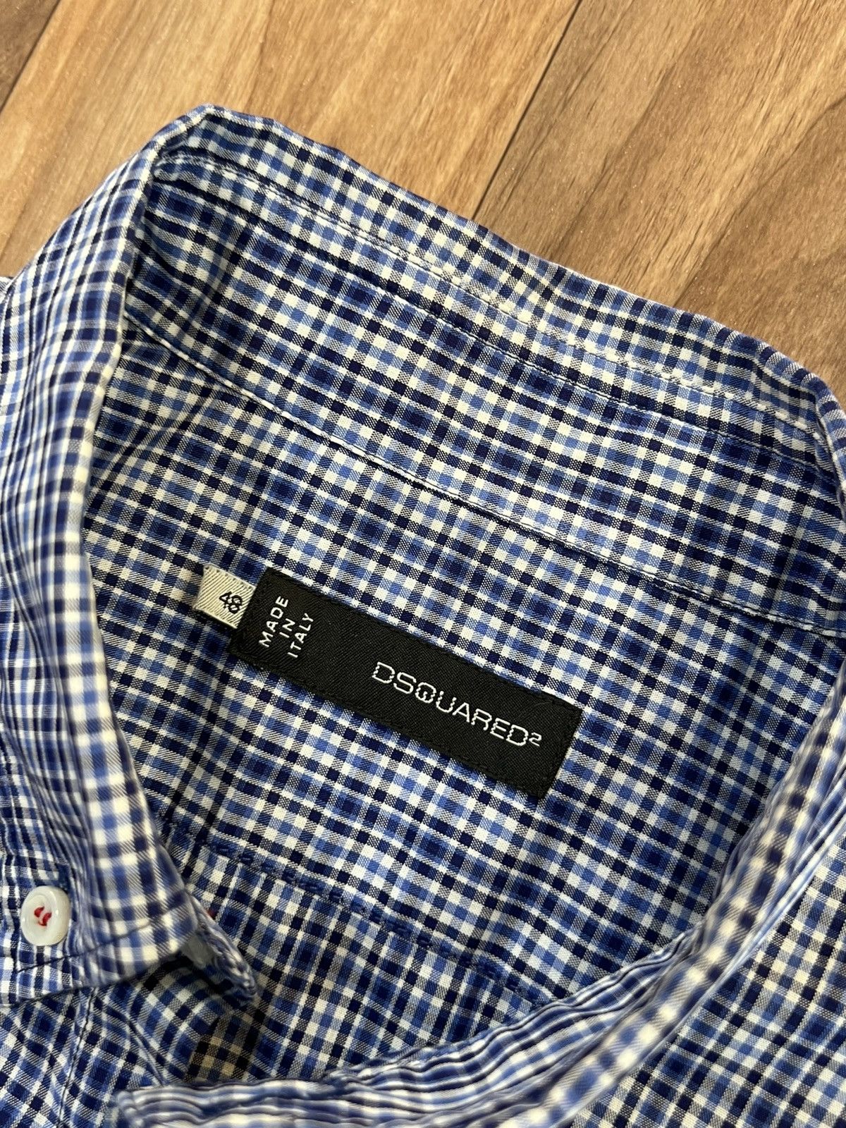 Dsquared2 Dsquared2 Checked Archive Shirt Koszula Hedi Slimane Italy Size US M / EU 48-50 / 2 - 5 Thumbnail