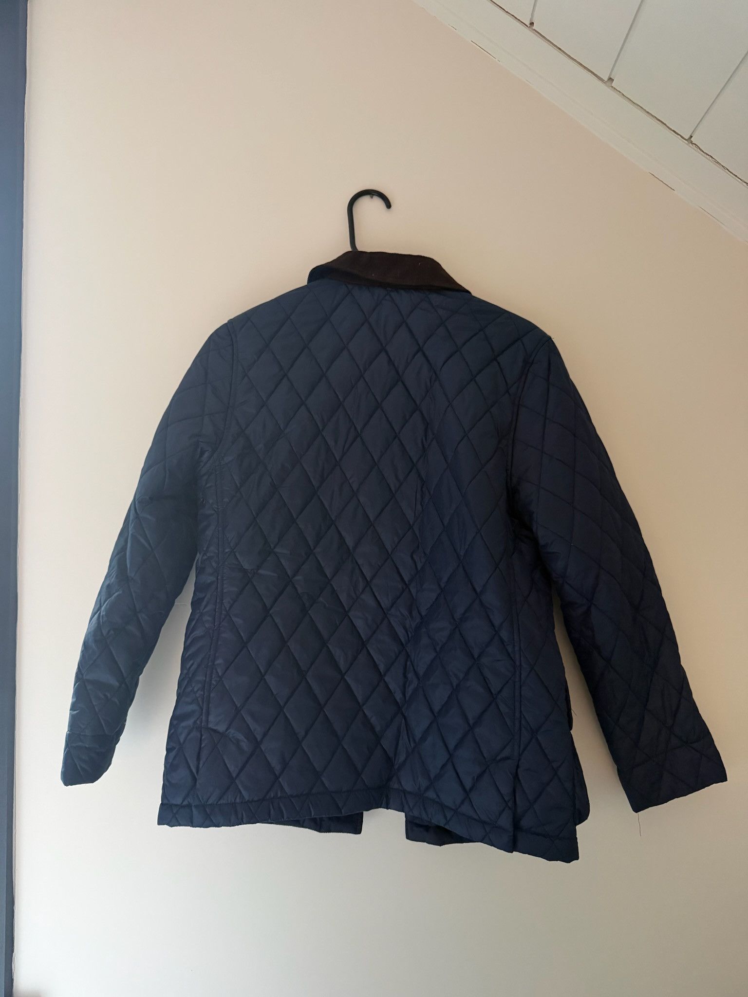 Polo Ralph Lauren Polo Ralph Lauren AUTH Blue Diamond-Quilted Jacket Size US S / EU 44-46 / 1 - 5 Thumbnail