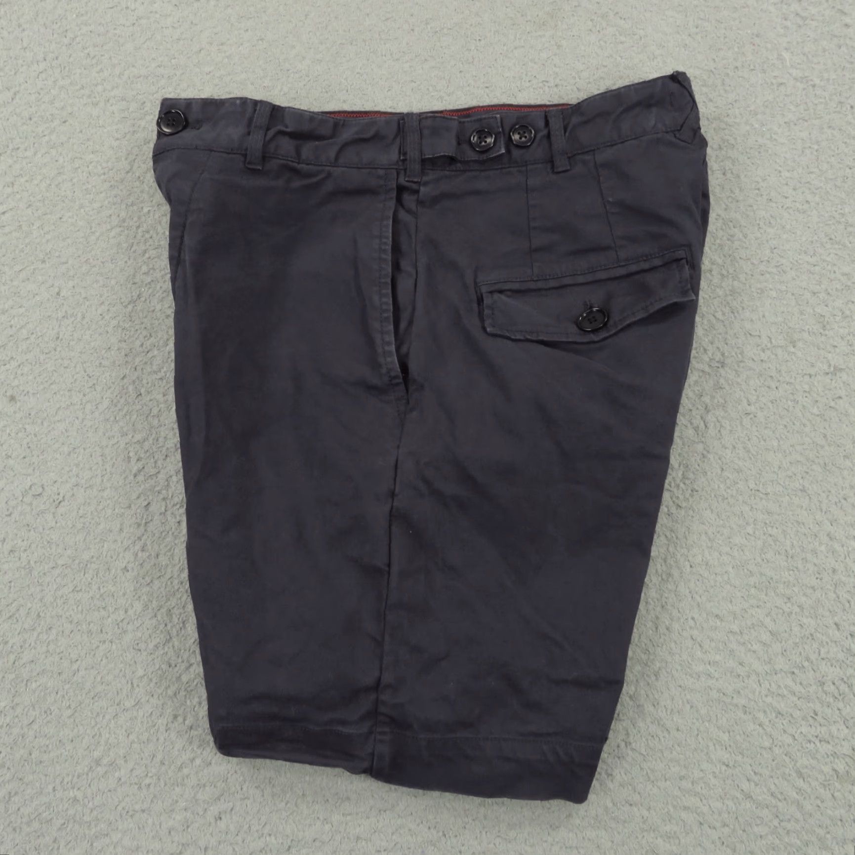 Alex Mill VINTAGE? (No) Alex Mill Shorts Mens 28 Navy Blue Garment Dyed Twill Chino Utility Flap Pocket Size US 28 / EU 44 - 4 Thumbnail