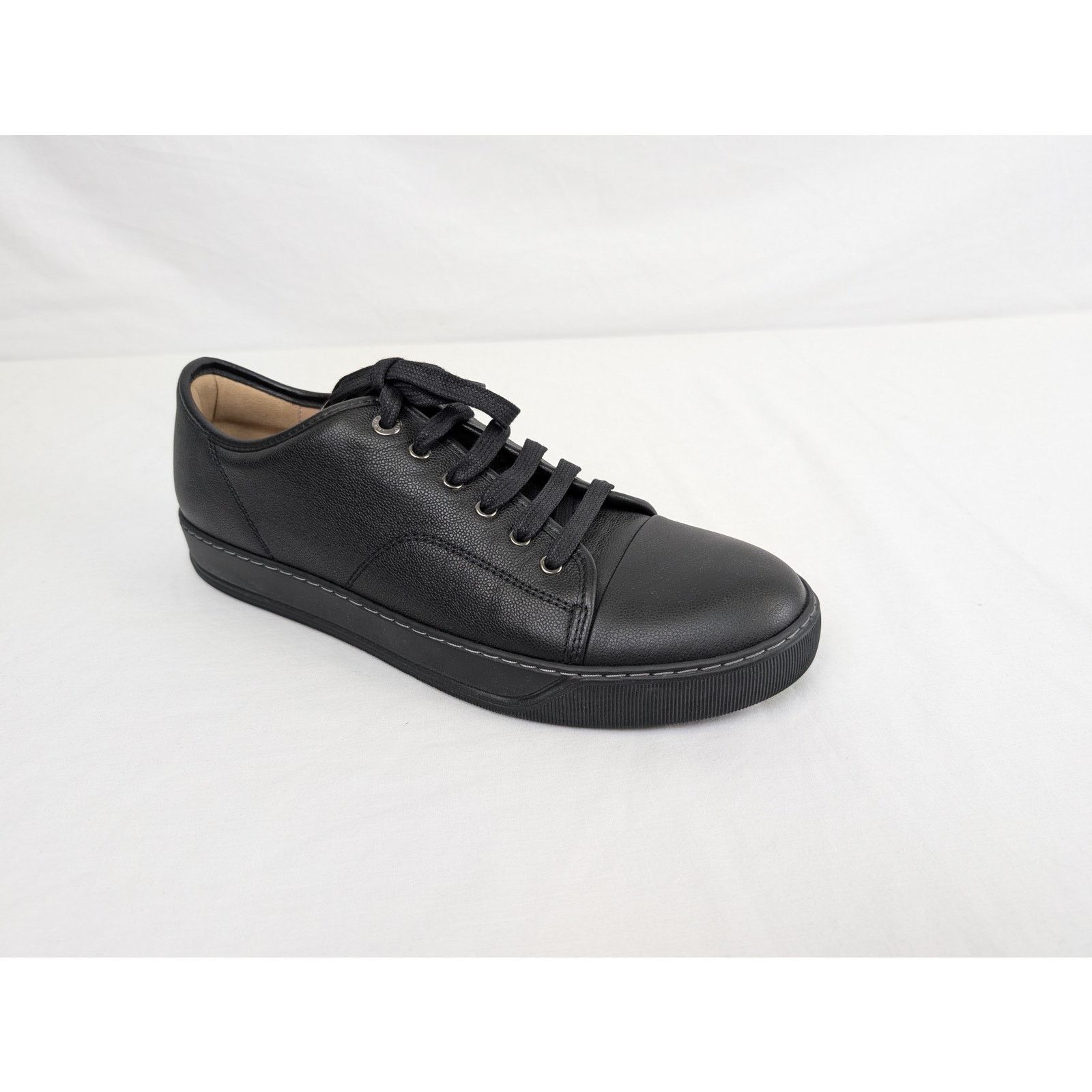 Lanvin o1rshd1 Men's Shoes Boots in Black Size US 12 / EU 45 - 2 Thumbnail