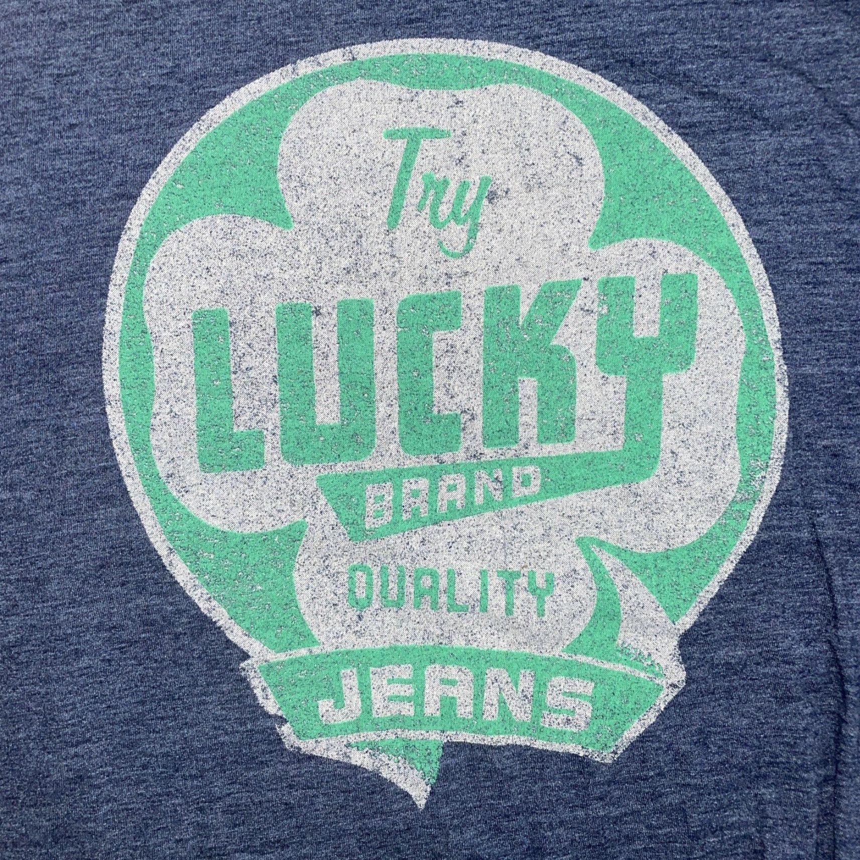Lucky Brand Lucky Brand try lucky brand graphic tee mens size M EUC Regular Men T-Shirt Blue M Size US M / EU 48-50 / 2 - 2 Thumbnail