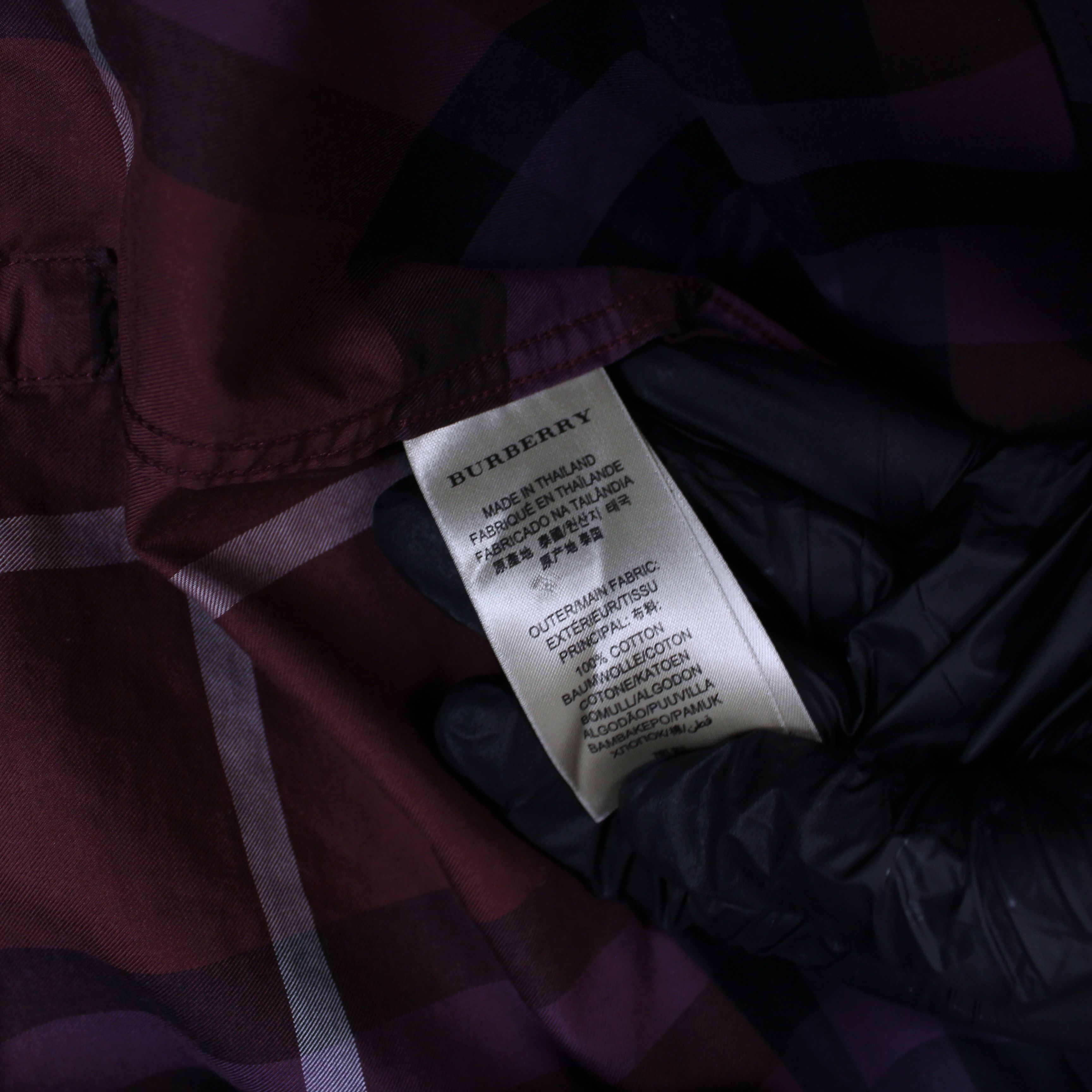 Burberry Burberry vintage button Ups shirt nova purple M cotton Size US M / EU 48-50 / 2 - 9 Thumbnail