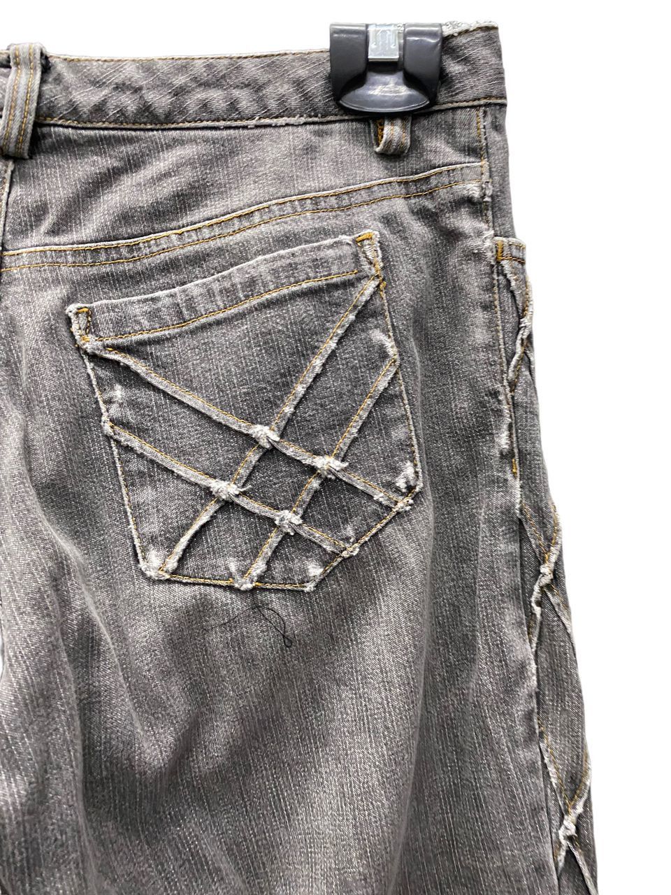 If Six Was Nine 💥BEST OFFER💥TORNADO MART FEMME DISTRESSED BOOTCUT DENIM Size 30" / US 8 / IT 44 - 3 Thumbnail
