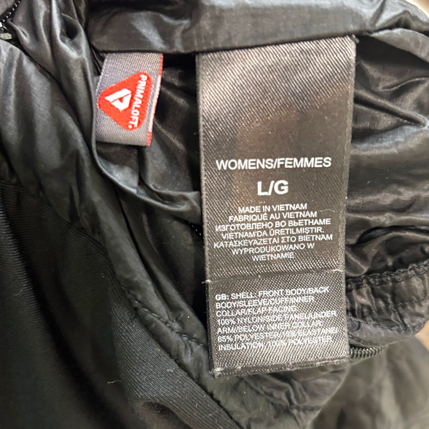 The North Face The North Face Jacket Womens Large Black Quilted Summit Series Primaloft Zip Up Size L / US 10 / IT 46 - 5 Thumbnail