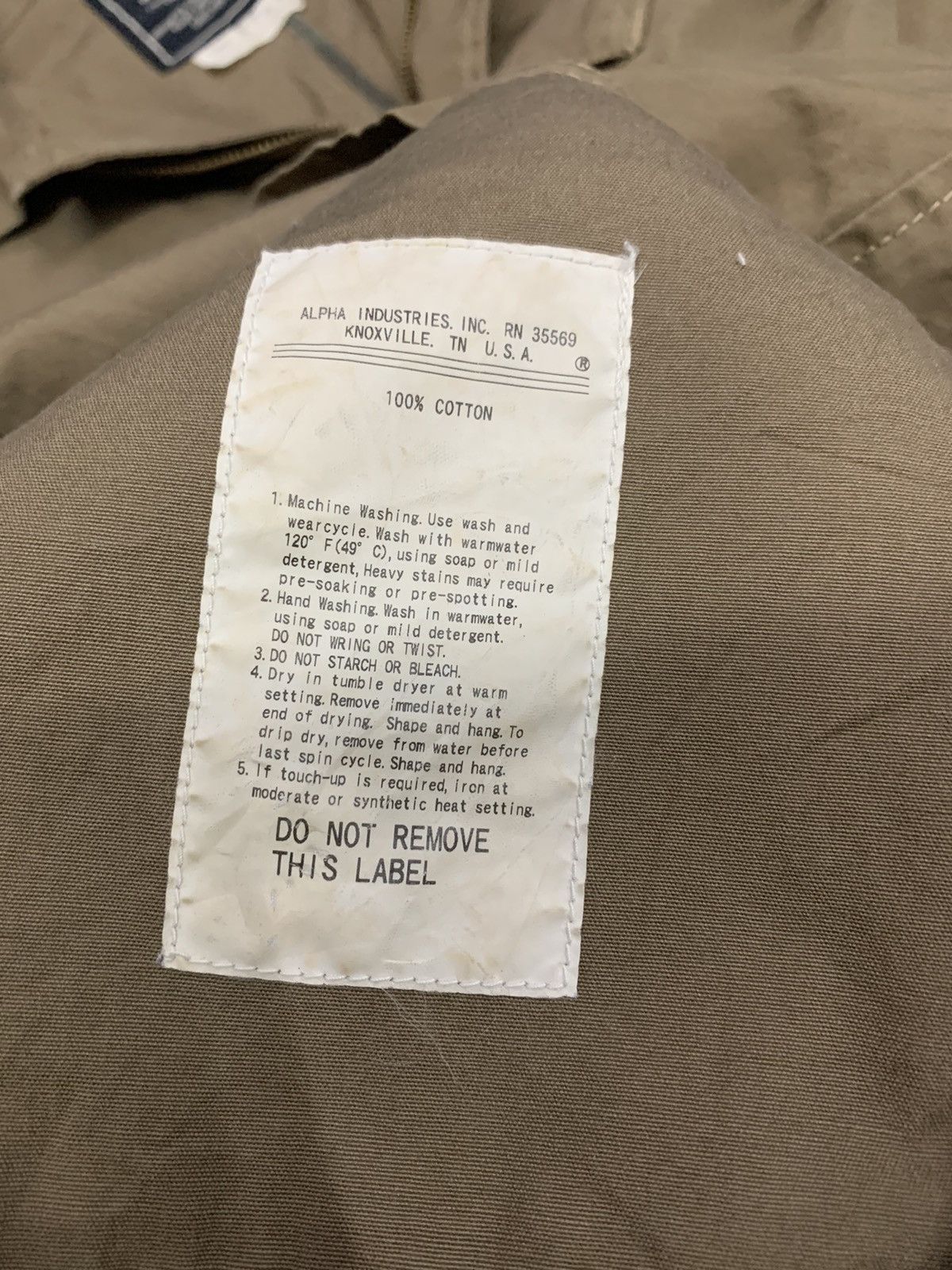 Alpha Industries Rare Alpha Industries Zipper Down Parka Jacket Size US M / EU 48-50 / 2 - 7 Thumbnail