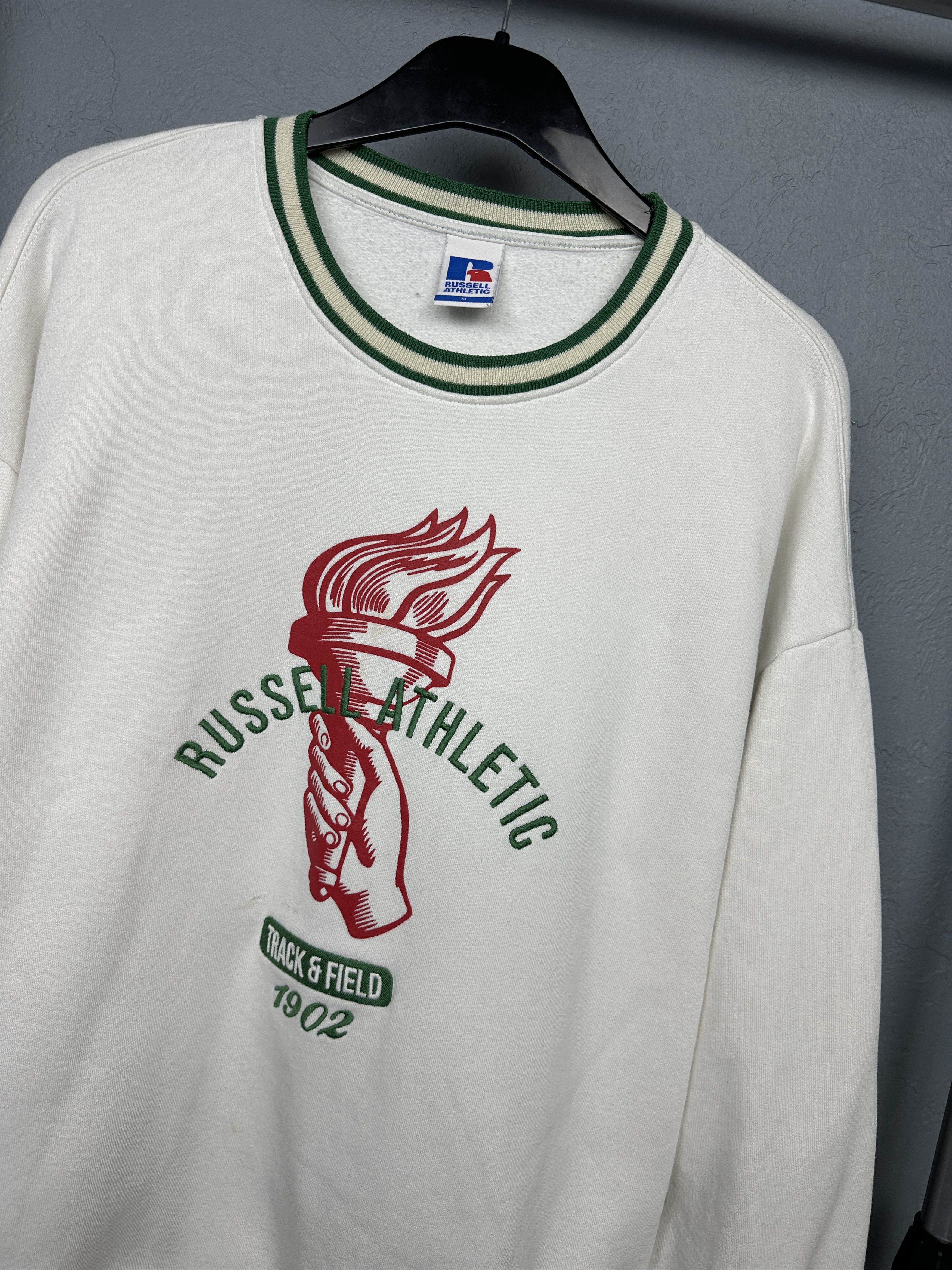 Russell Athletic Russell Athletic Vintage Mens Sweatshirt Size US M / EU 48-50 / 2 - 2 Thumbnail