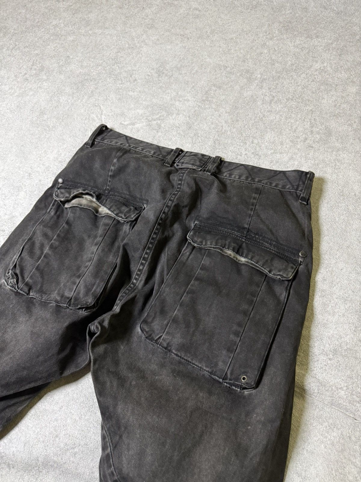 Allsaints Skull Allsaints Rick Owens Style Drop Crotch Jeans Size US 32 / EU 48 - 13 Thumbnail