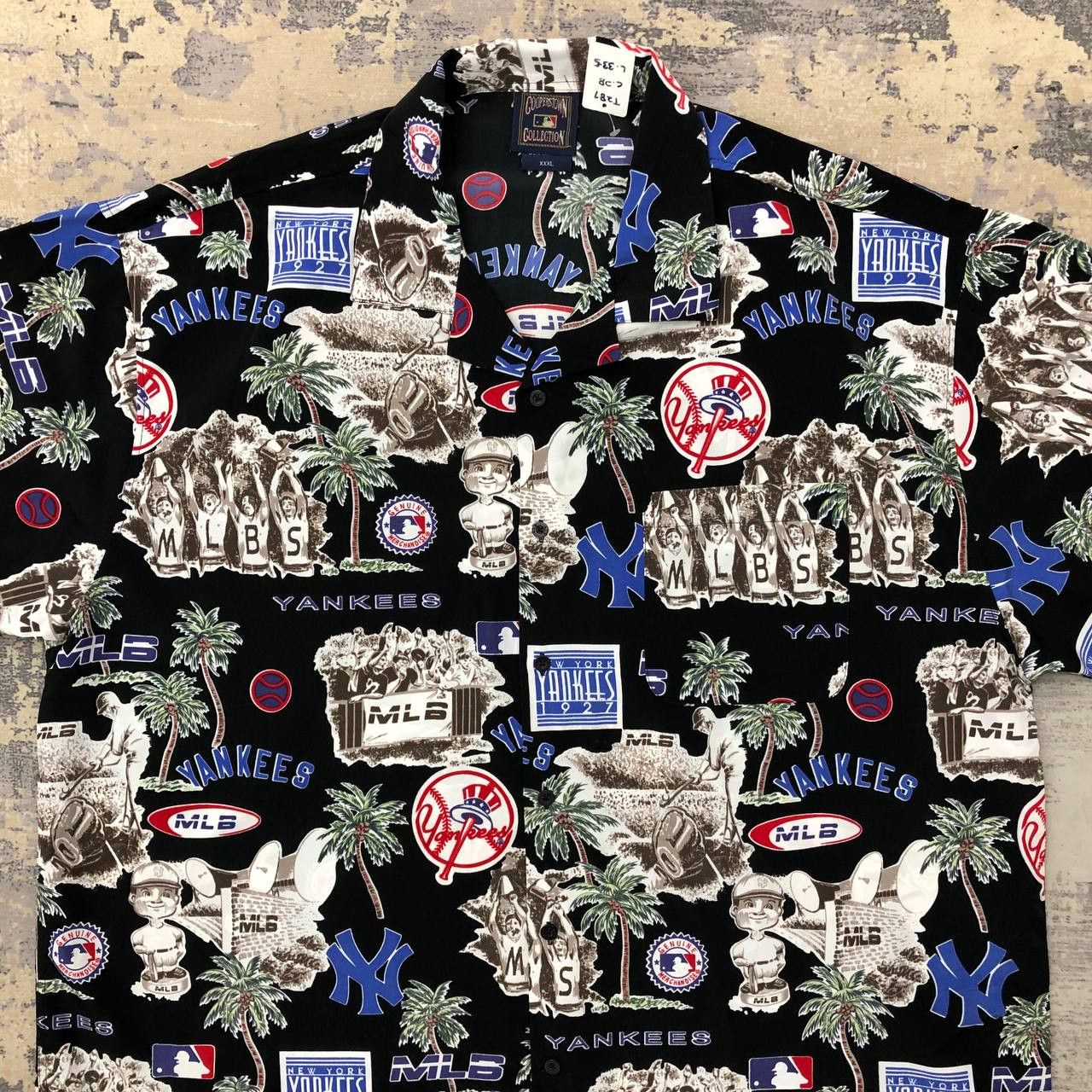 Cooperstown Collection T287 NY YANKEES X COOPERSTOWN COLLECTION BOWLING SHIRTS Size US XXL / EU 58 / 5 - 4 Thumbnail