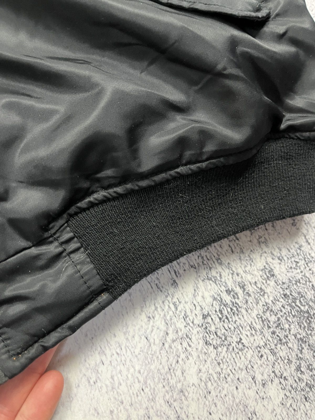 Vintage Vintage Y2k Flyer’s Man Intermediate MA-1 Bomber Jacket Rare Size US L / EU 52-54 / 3 - 8 Thumbnail