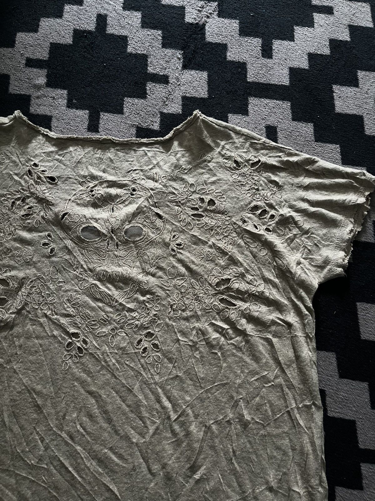 Seditionaries Japanese lyricue distressed skull embroidery lgb style Size US M / EU 48-50 / 2 - 4 Thumbnail