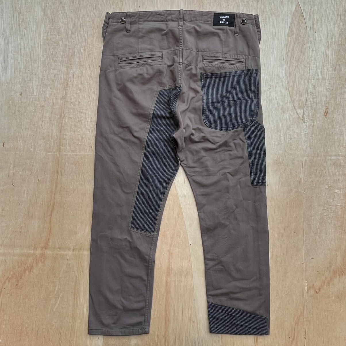 CABANE de ZUCCa CABANE DE ZUCCA CARPENTER PATCH WORK PANTS Size US 33 - 7 Thumbnail