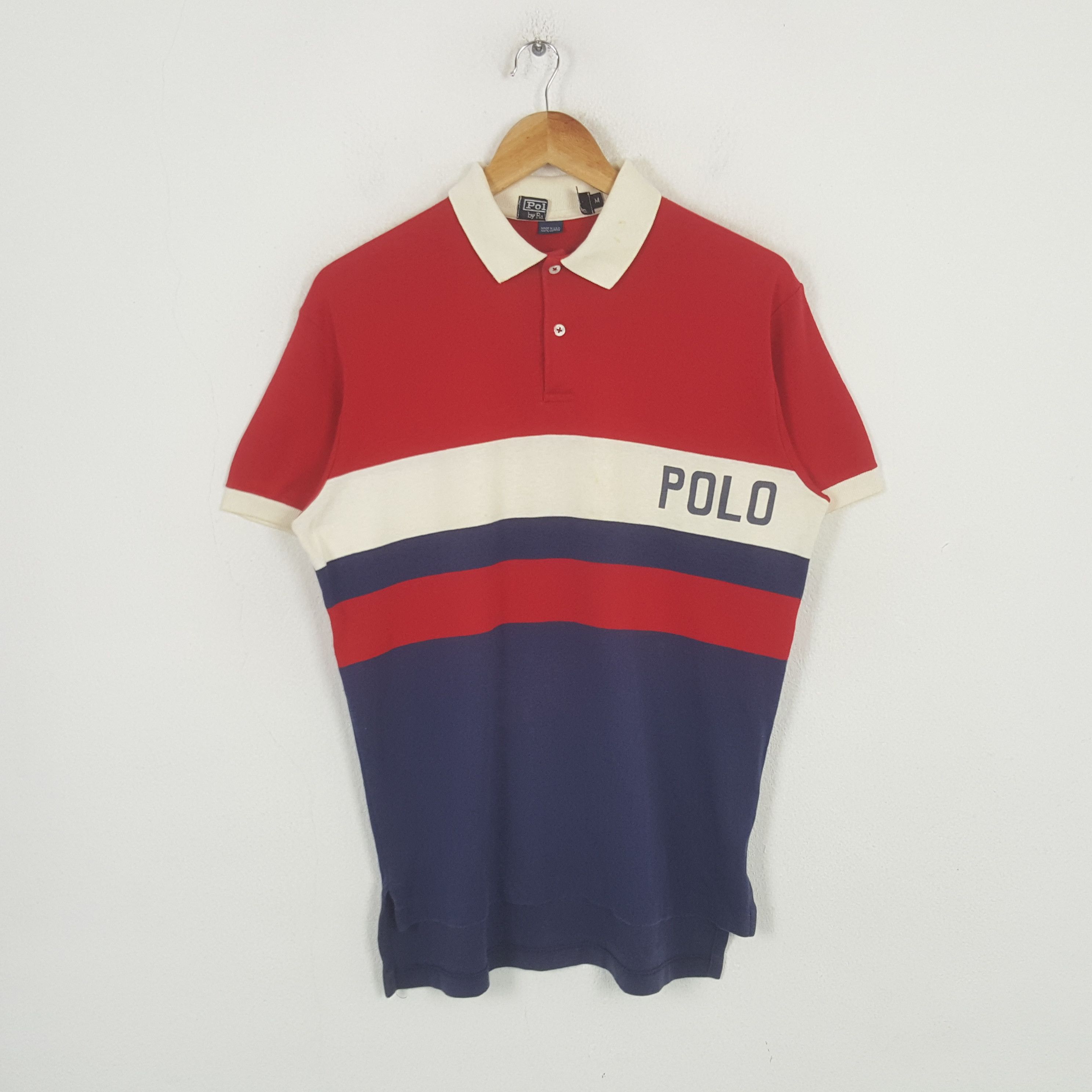 Polo Ralph Lauren Vintage Polo Ralph Lauren American Brand Rugby Polos RR3 Size US L / EU 52-54 / 3 - 1 Thumbnail