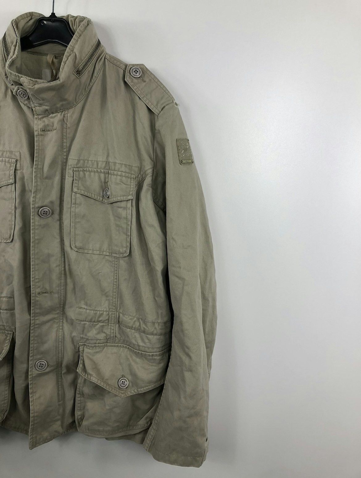 Diesel × Vintage Vintage Diesel Hooded Jacket Grey Size XL Size US XL / EU 56 / 4 - 4 Thumbnail