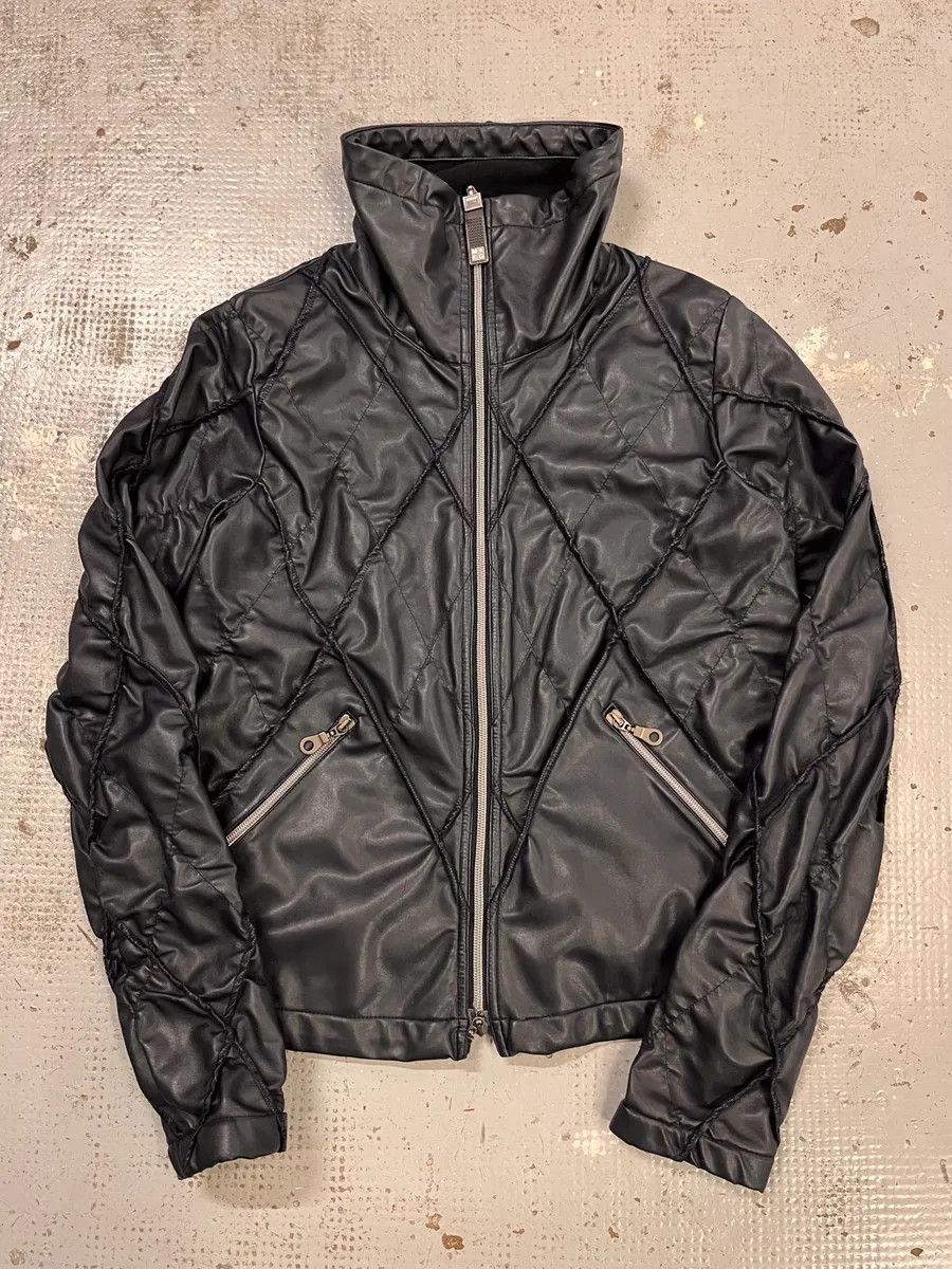 Marithe + Francois Girbaud FW2000 Marithé + François Girbaud Structure Navy Jacket Size S / US 4 / IT 40 - 5 Thumbnail