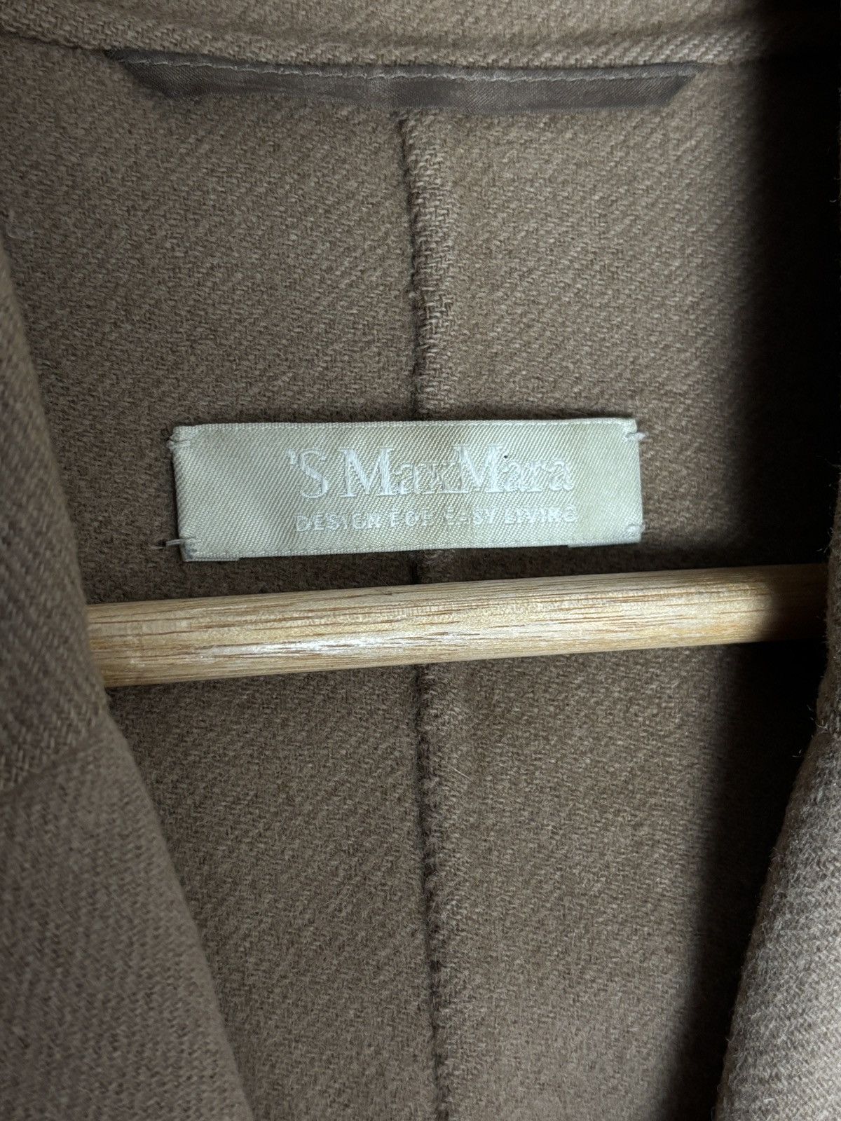 Max Mara S Max Mara Wool Silk Vintage Luxury Double Breasted Coat Size M / US 6-8 / IT 42-44 - 3 Thumbnail