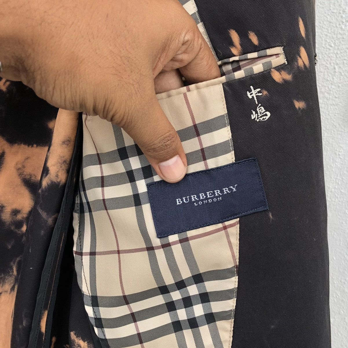 Burberry Burberry Black Label Tie Dye Blazer / Jacket Size US M / EU 48-50 / 2 - 14 Thumbnail