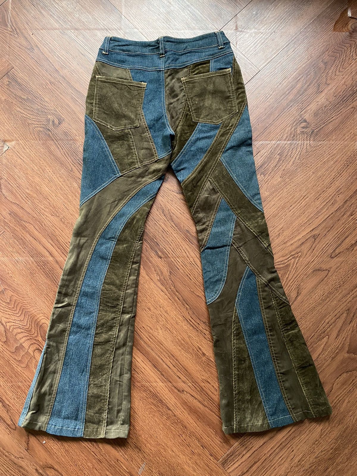 If Six Was Nine Donna Bella Flare Pants Size 27" / US 4 / IT 40 - 2 Thumbnail