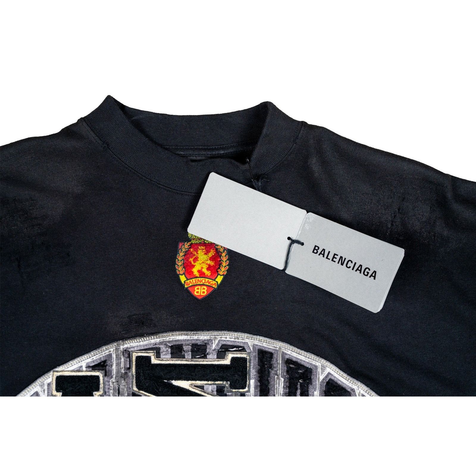 Balenciaga Skater Graffiti T-Shirt 'Black' Size US S / EU 44-46 / 1 - 4 Thumbnail