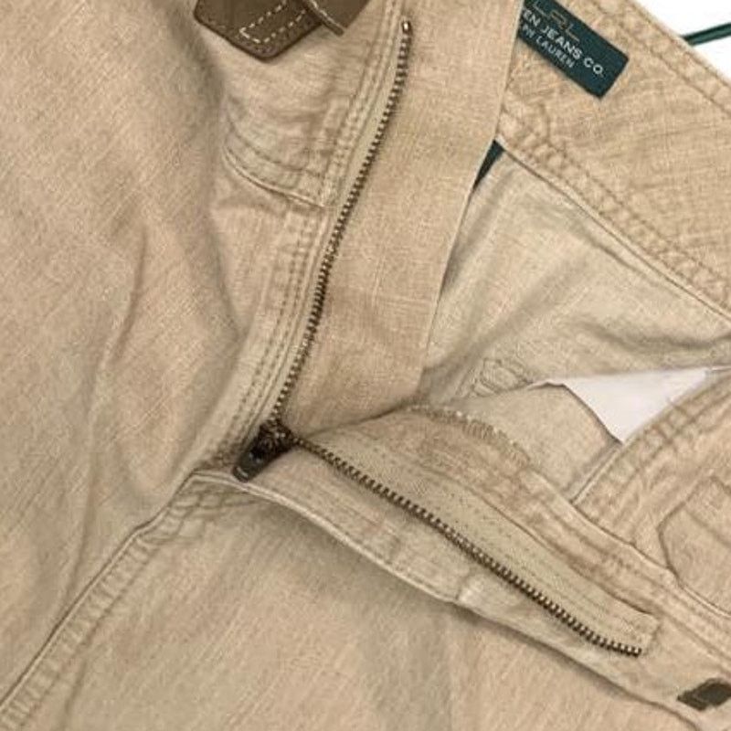 Lauren Ralph Lauren Vintage Polo Ralph Lauren LRL Khaki Skirt Cargo Cotton sz 12 Size 34" / US 12 / IT 48 - 2 Thumbnail