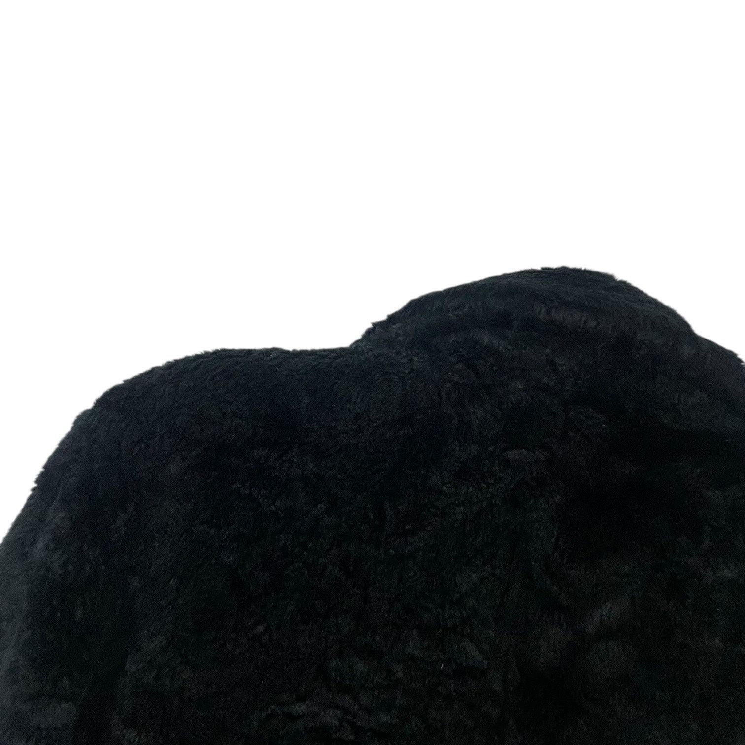 Vintage Braetan Vintage Black Fluffy Faux Fur Button Down Coat Size S / US 4 / IT 40 - 5 Thumbnail