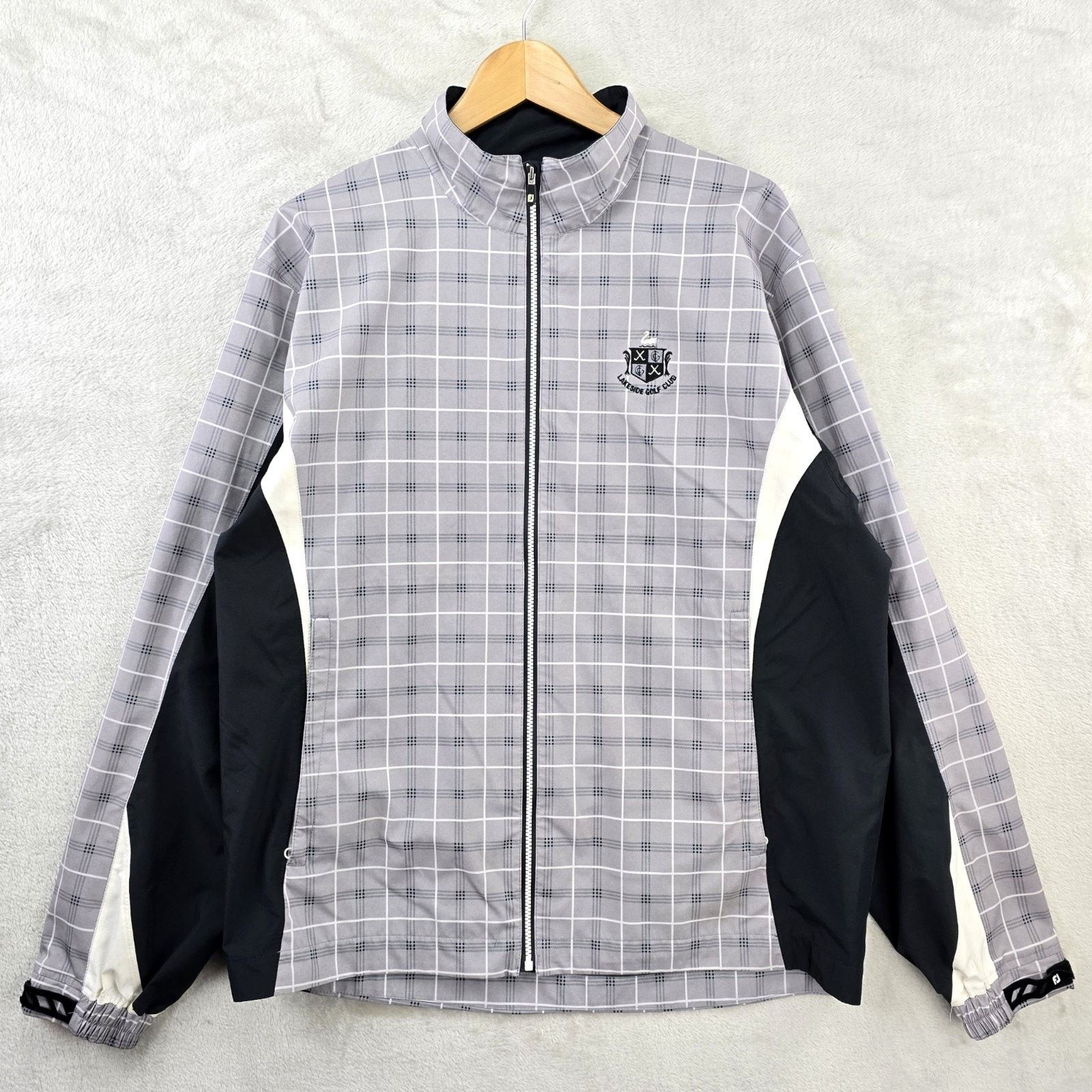 Footjoy FootJoy DryJoys HydroLite Golf Rain Jacket Medium Plaid Size US M / EU 48-50 / 2 - 1 Thumbnail