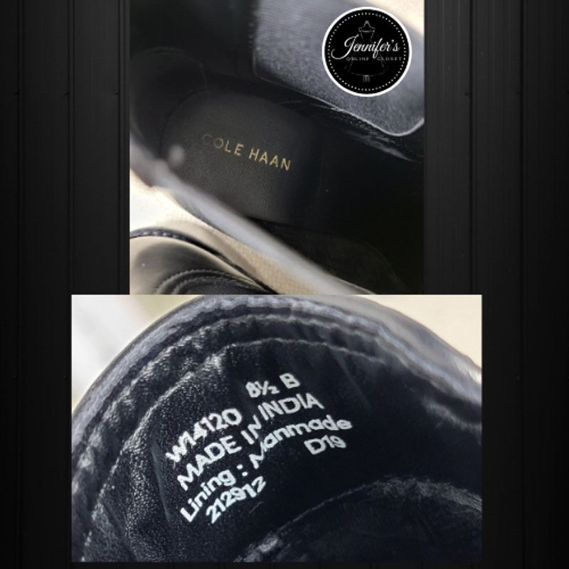 Cole Haan Cole Haan Women's Black Corinne Chelsea Leather Bootie Size US 8.5 / IT 38.5 - 7 Thumbnail