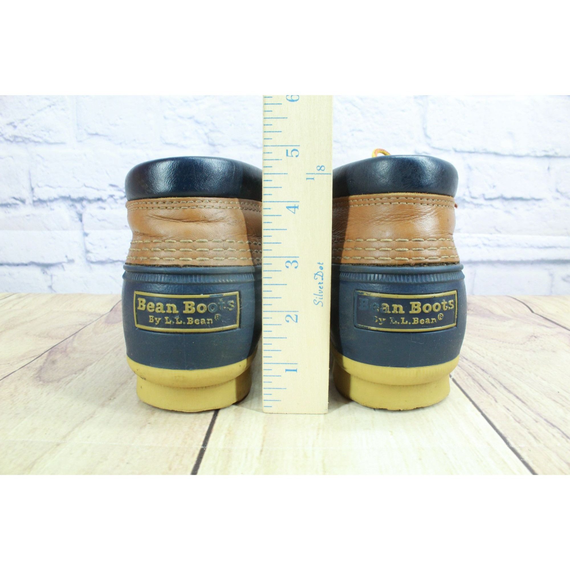 L.L. Bean LL Bean Women’s Blue Rubber Ankle Duck Boots Size US 9 / IT 39 - 6 Thumbnail