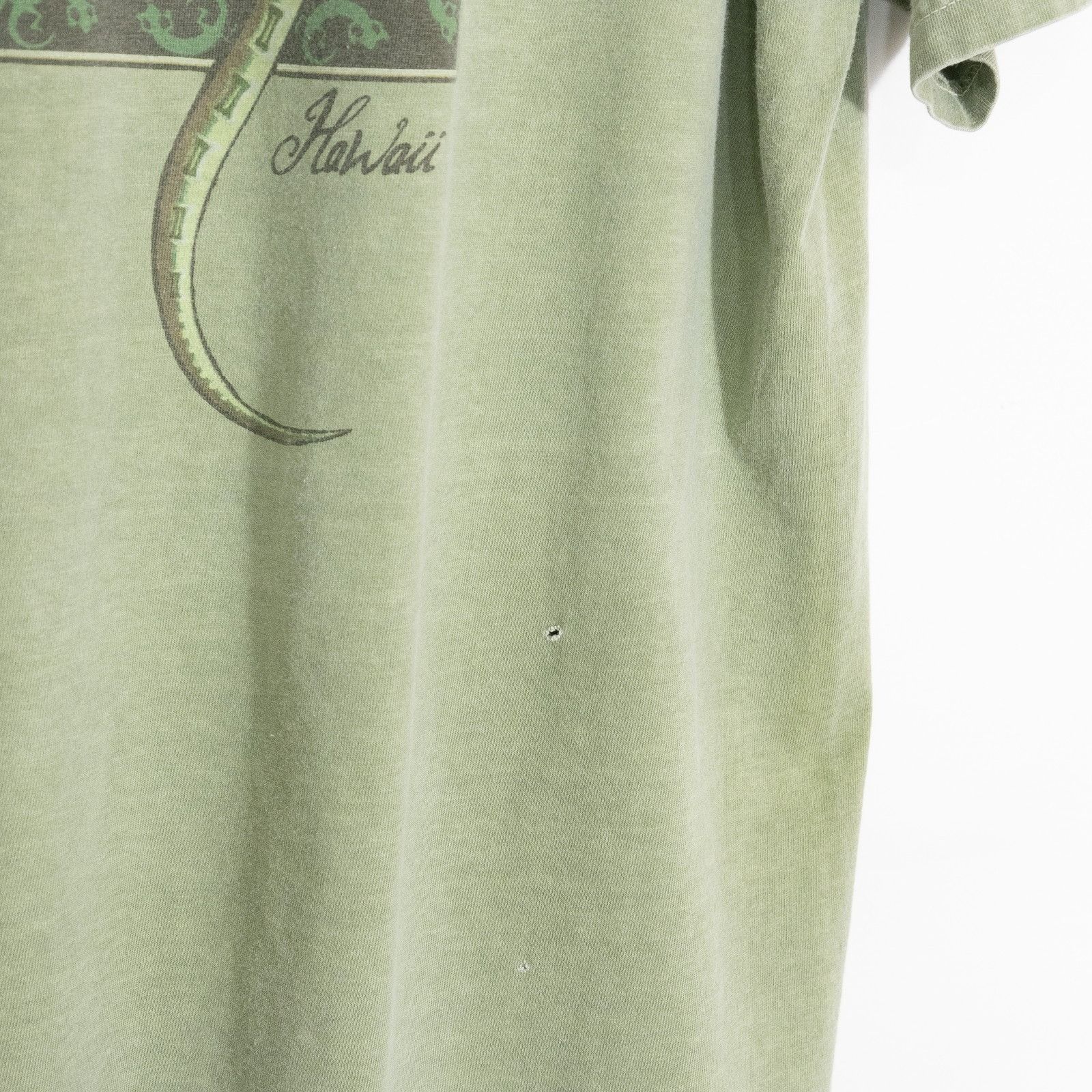 Vintage Vintage Crazy Shirts Hawaii Gecko Art T Shirt Mens Large Size US L / EU 52-54 / 3 - 3 Thumbnail