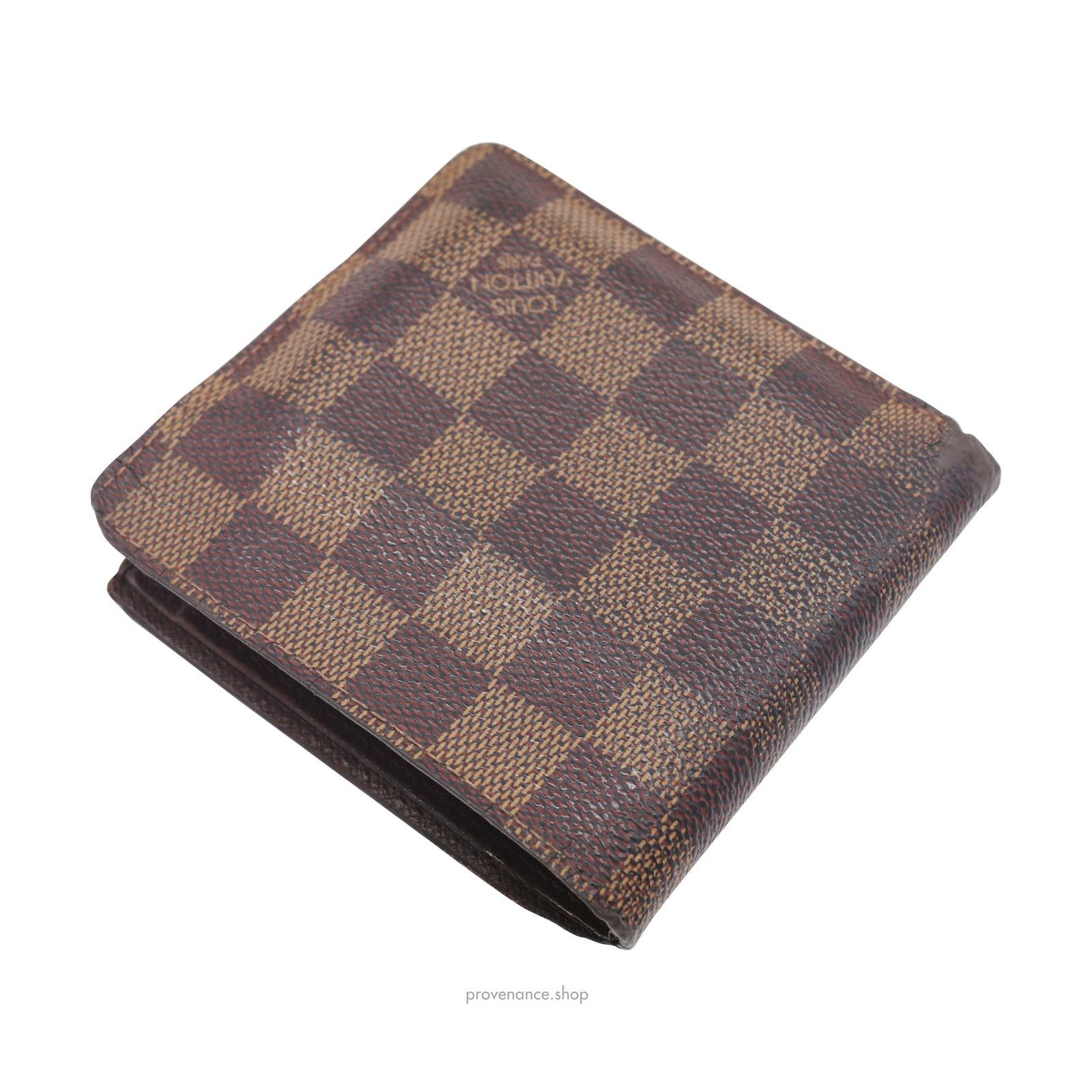 Louis Vuitton 🔴 Louis Vuitton Marco Wallet - Damier Ebene Size ONE SIZE - 4 Thumbnail
