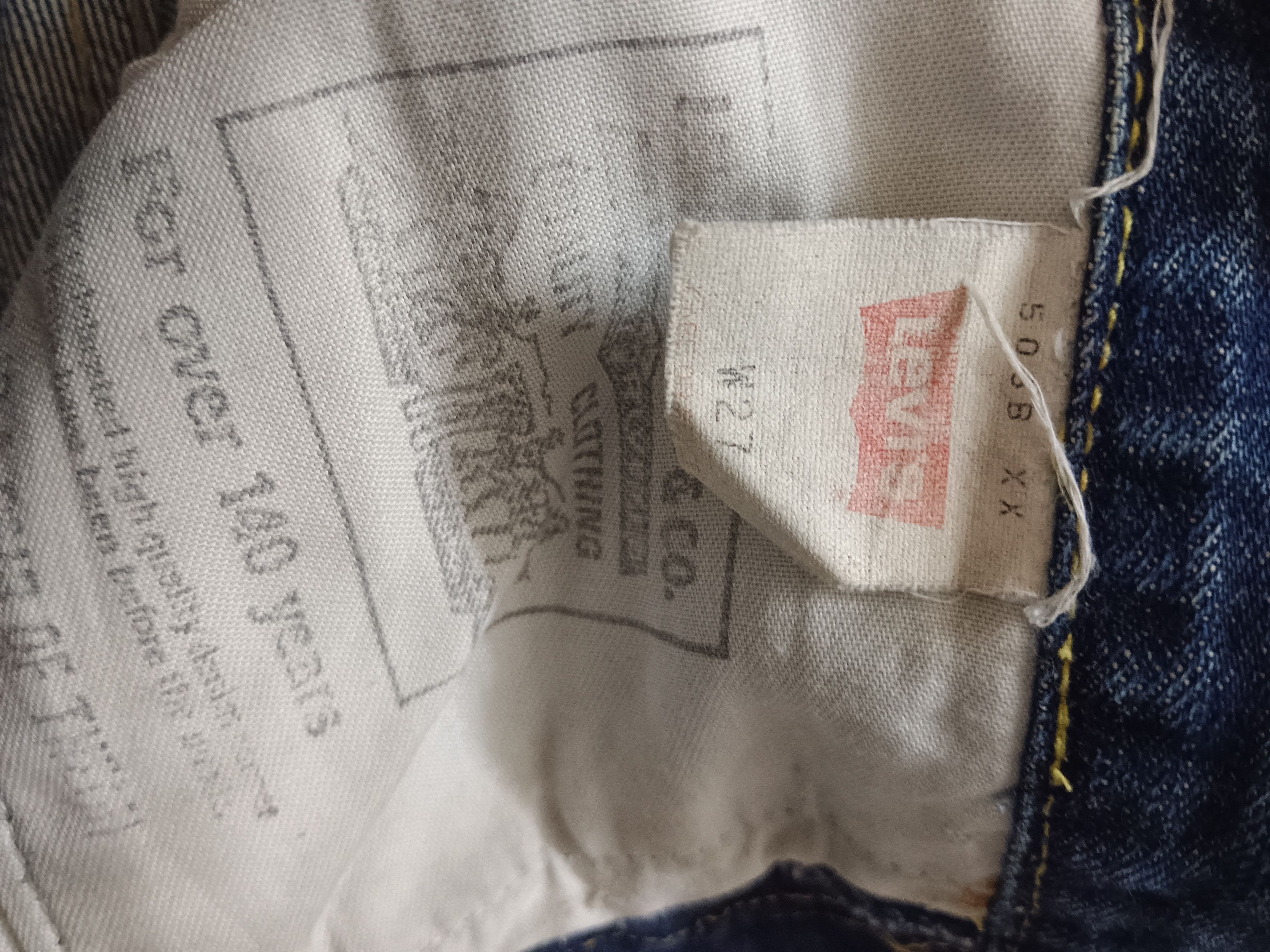 Levi's Vintage Clothing × Vintage Levi's BIg E Salvage Japan Size US 27 - 8 Thumbnail