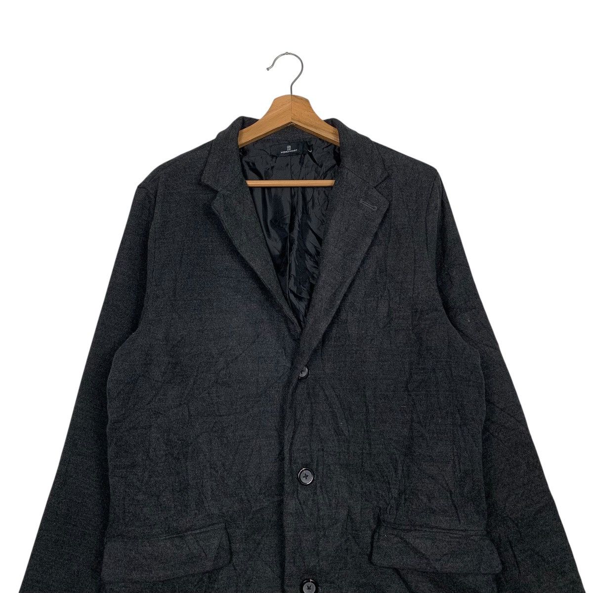 Japanese Brand Japanese Brand Monomart Black Coat Size US L / EU 52-54 / 3 - 2 Thumbnail