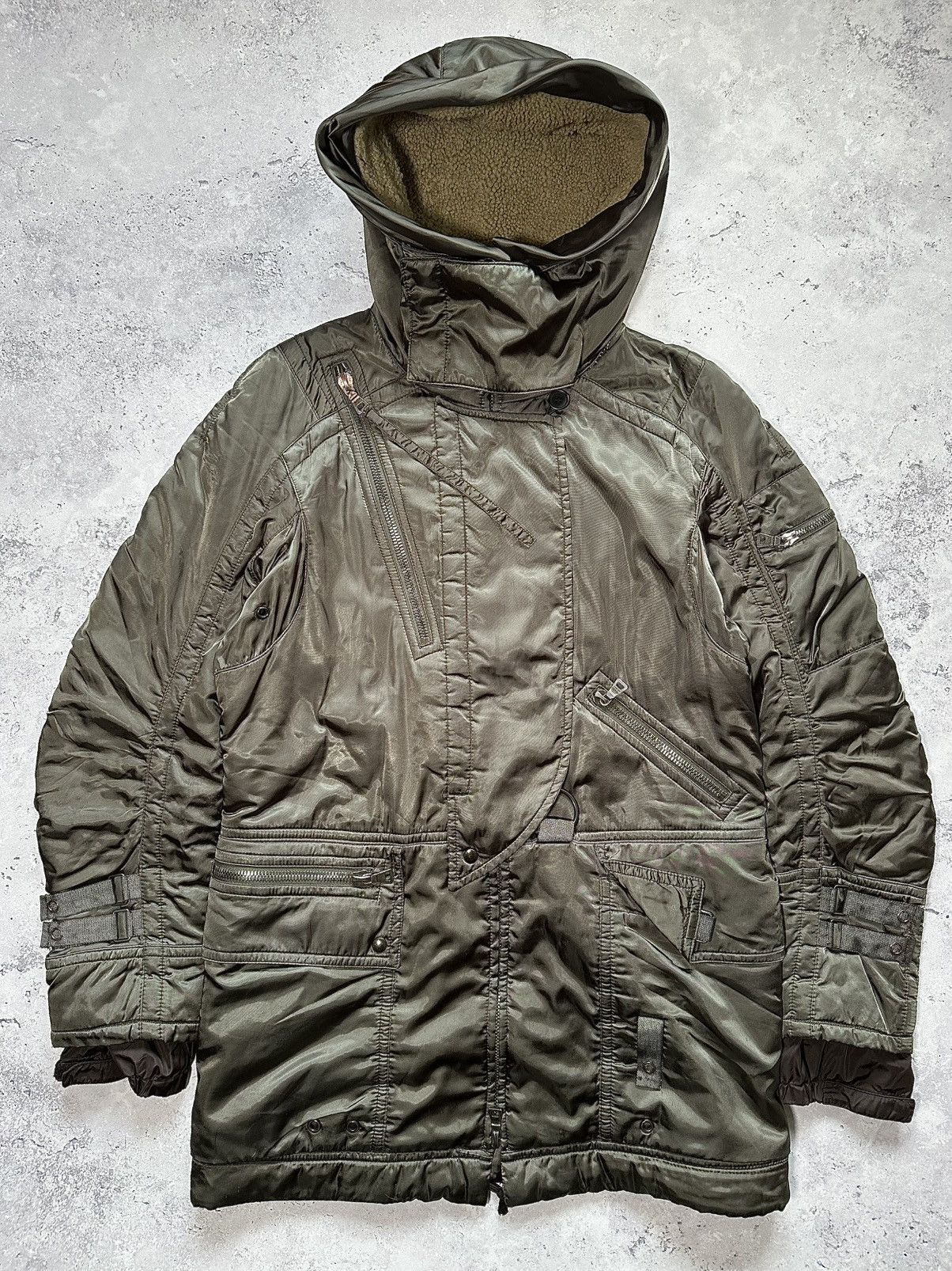 Prada Prada Sport 2003 Astro Bondage Utility Jacket Size US S / EU 44-46 / 1 - 1 Thumbnail