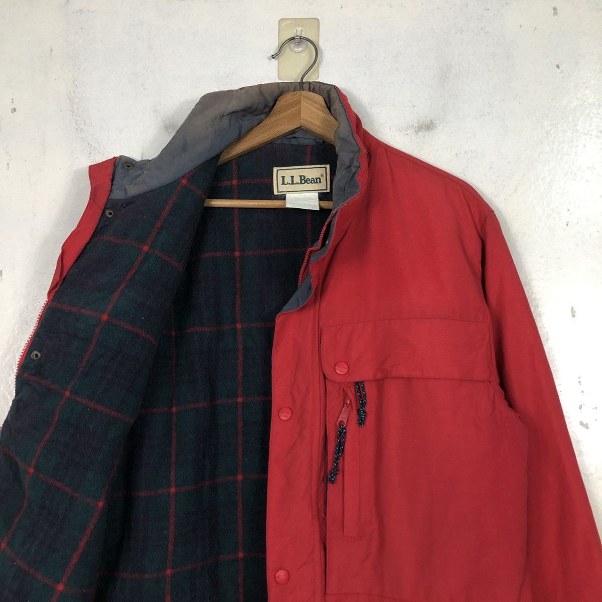 Japanese Brand Vintage Hunting Chore Jacket L.L.Bean Blanket Tartan Check Size US S / EU 44-46 / 1 - 14 Thumbnail