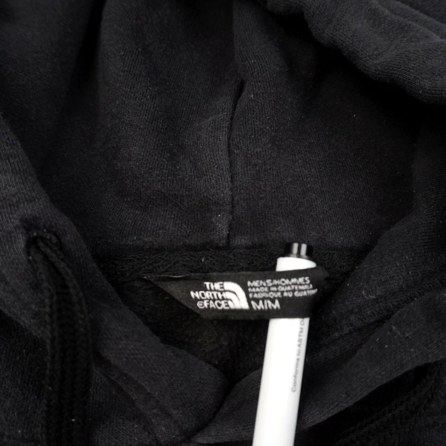 The North Face The North Face Logo Spellout Mens Medium Black Long Sleeve Hoodie Size US M / EU 48-50 / 2 - 5 Thumbnail