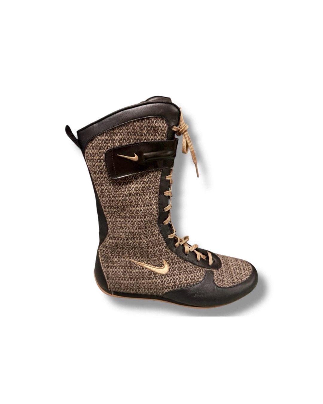 Nike NIKE Iconic Vintage Ultra Rare Boxing Boots Tweed Gorpcore Size US 7 / IT 37 - 1 Thumbnail
